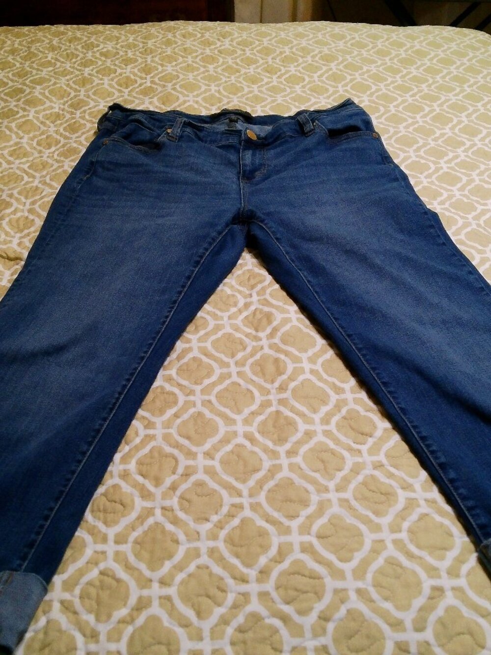 LIVERPOOL 14W JEANS GOOD CONDITION CROP PANTS